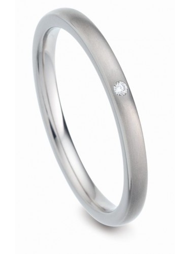 Titanfactory Ring mit 1 Diamanten 52430/001/001/2000